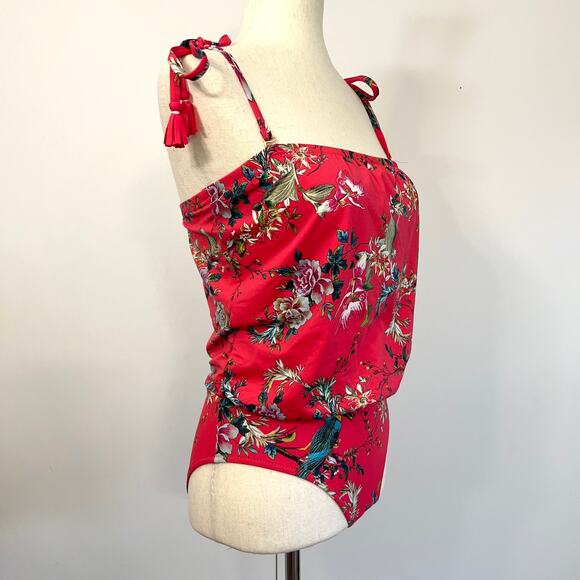 Johnny Was Malakye Blouson One-Piece Swimsuit | Size: XS NWT - Picture 3 of 12